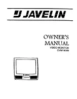 Javelin CVMIQOOB Owner'S Manual preview