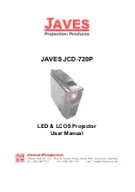 Предварительный просмотр 1 страницы Javes JCD-720P User Manual