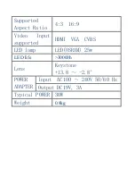 Preview for 8 page of Javes JCD-720P User Manual