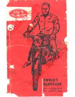 JAWA 360/00 Owner'S Handbook Manual preview