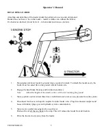 Preview for 5 page of JAWA TRAC-LIFT T50HLSS Operator'S Manual