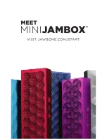 Preview for 1 page of Jawbone Mini Jambox User Manual