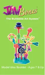 JAWBONES The Buildable Art System Assembly Instructions Manual preview