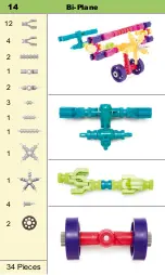 Предварительный просмотр 14 страницы JAWBONES The Buildable Art System Assembly Instructions Manual