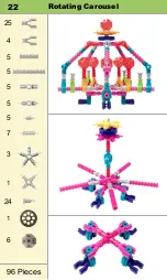 Предварительный просмотр 22 страницы JAWBONES The Buildable Art System Assembly Instructions Manual