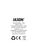 Preview for 16 page of Jaxon XTR CARP PRO VERTUS Operation Manual