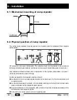 Preview for 18 page of Jay electronique Jump Installation And User Manual