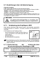 Preview for 118 page of Jay electronique ORION Series Installation And User Technical Manual