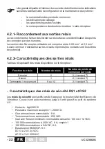 Preview for 22 page of Jay electronique UC 323882G Installation And User Technical Manual