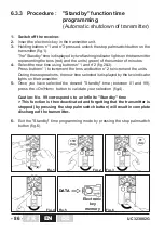 Preview for 86 page of Jay electronique UC 323882G Installation And User Technical Manual