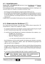 Preview for 114 page of Jay electronique UC 323882G Installation And User Technical Manual