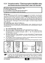 Preview for 135 page of Jay electronique UC 323882G Installation And User Technical Manual