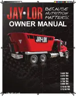 Jay-Lor 5425TM Owner'S Manual предпросмотр