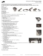 Jay 6220 Installation Instructions preview