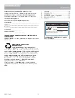 Preview for 18 page of Jay FIT 2U BACK Owner'S Manual