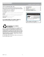 Preview for 26 page of Jay FIT 2U BACK Owner'S Manual