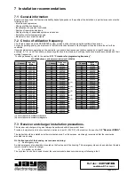 Предварительный просмотр 26 страницы Jay RSRA Installation And Operating Instructions Manual