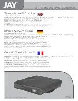 Preview for 1 page of Jay XTREME ACTIVE Owner'S Manual