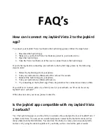 Jaybird VISTA 2 Faq preview