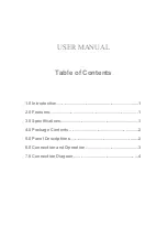 Предварительный просмотр 1 страницы Jaycar AC1617 User Manual