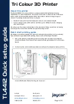 Preview for 1 page of Jaycar TL4412 Quick Setup Manual