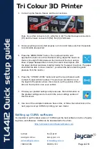 Preview for 2 page of Jaycar TL4412 Quick Setup Manual