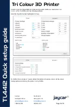 Preview for 3 page of Jaycar TL4412 Quick Setup Manual