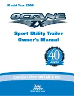 Jayco 2008 Octane ZX Owner'S Manual предпросмотр