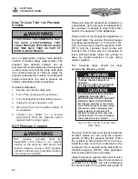 Preview for 64 page of Jayco 2008 Octane ZX Owner'S Manual