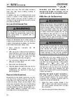 Preview for 78 page of Jayco 2009 Octane ZX Owner'S Manual