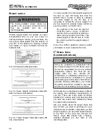 Предварительный просмотр 22 страницы Jayco 2009 Recon ZX Owner'S Manual