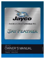 Предварительный просмотр 1 страницы Jayco 2012 Jay Feather Ultralite Owner'S Manual