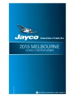 Preview for 1 page of Jayco 2014 Melbourne Class C User Manual