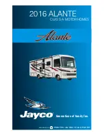 Preview for 1 page of Jayco 2016 ALANTE User Manual