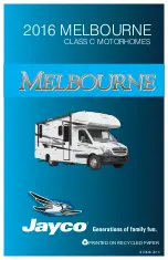 Preview for 1 page of Jayco 2016 Melbourne Owner'S Manual