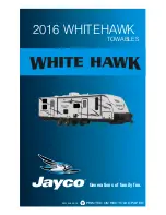 Jayco 2016 White Hawk Owner'S Manual preview