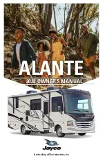 Jayco ALANTE 2023 Owner'S Manual preview