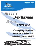 Jayco Baja J/TRAX Owner'S Manual предпросмотр
