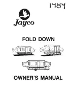 Preview for 2 page of Jayco Cardinal 8 Owner'S Manual