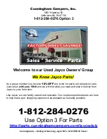 Preview for 1 page of Jayco Designer 28 Crane Owner'S Manual