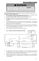 Preview for 73 page of Jayco EAGLE FW 2020 Owner'S Manual