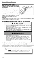 Preview for 48 page of Jayco Eagle TT 2020 Owner'S Manual