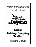 Предварительный просмотр 1 страницы Jayco Eagle Owner'S Manual