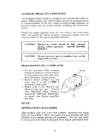 Preview for 21 page of Jayco Fold Down Owner'S Manual