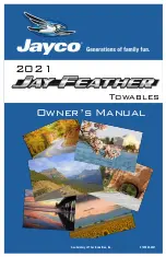 Предварительный просмотр 1 страницы Jayco JAY FEATHER Towables 2021 Owner'S Manual