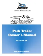 Предварительный просмотр 1 страницы Jayco Jay Flight Bungalow 2009 Owner'S Manual