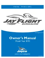 Preview for 1 page of Jayco JAY FLIGHT BUNGALOW 2010 Owner'S Manual