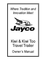 Preview for 1 page of Jayco Kiwi Owner'S Manual