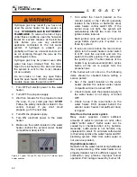 Preview for 54 page of Jayco Legacy Fifth Wheel 2009 Owner'S Manual