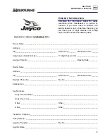 Предварительный просмотр 9 страницы Jayco MELBOURNE Owner'S Manual